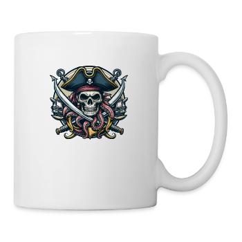Pirate - Mug blanc - blanc - Droite