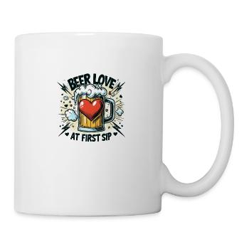 Funny Beer Tshirt - Mug - white - Right