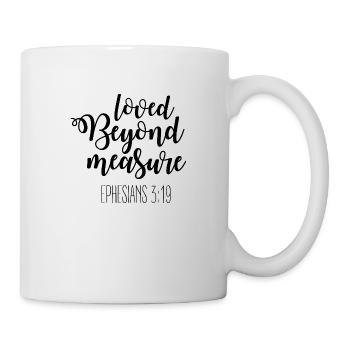 Éphésiens 3:19 - Mug blanc - blanc - Droite