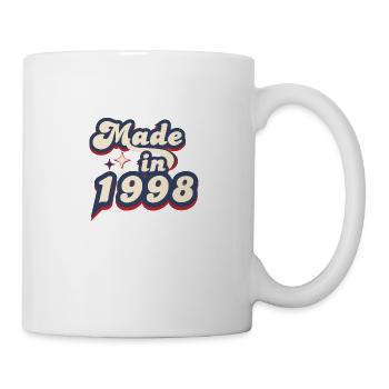 Made in 1998 retro - Mug - white - Right