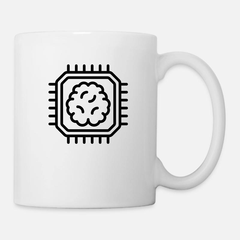 Künstliche Intelligenz - Tasse - Weiß