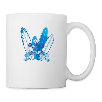 Summer vibes 3 - Mug blanc - blanc - Droite