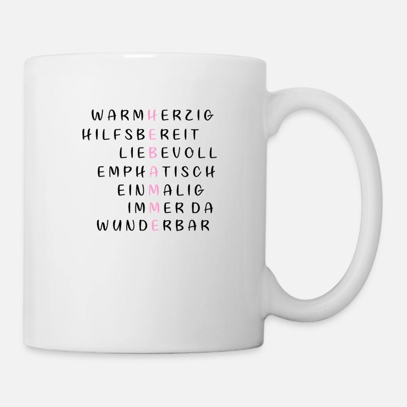 HEBAMME - Tasse - Weiß