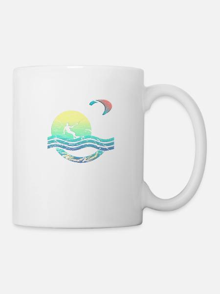 Kiter - Tasse - Weiß