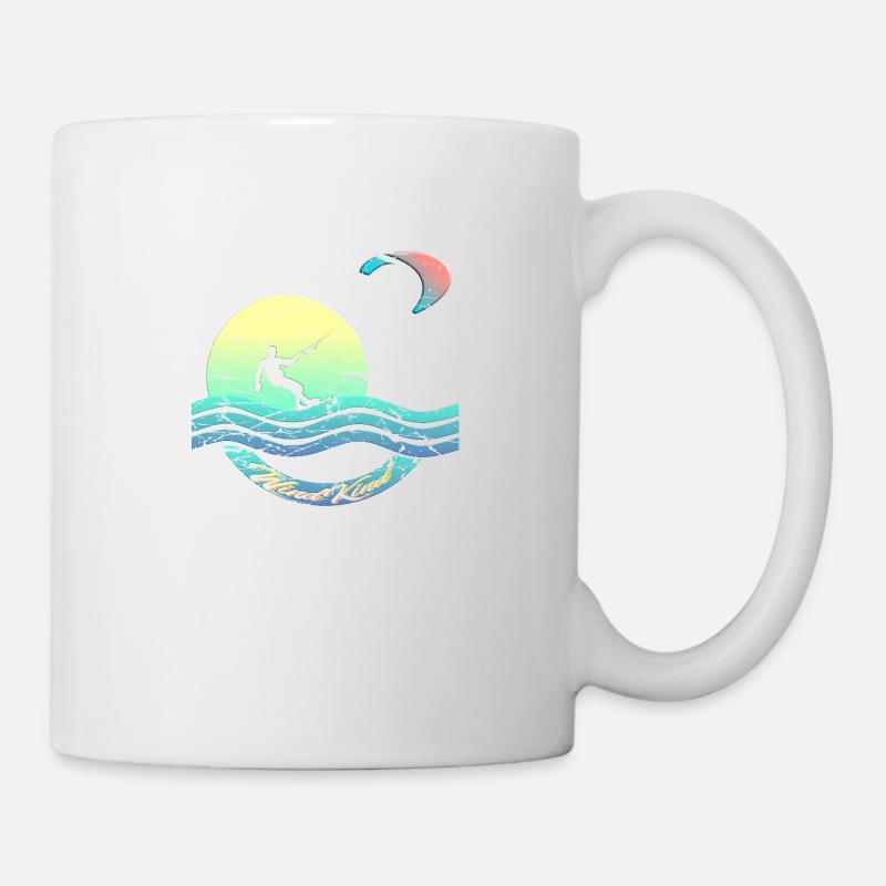 Kiter - Tasse - Weiß