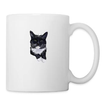 Smoking Chat Félix - Mug blanc - blanc - Droite