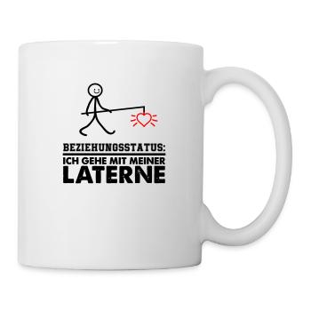 meine laterne 02 - Tasse - Weiß - Rechts