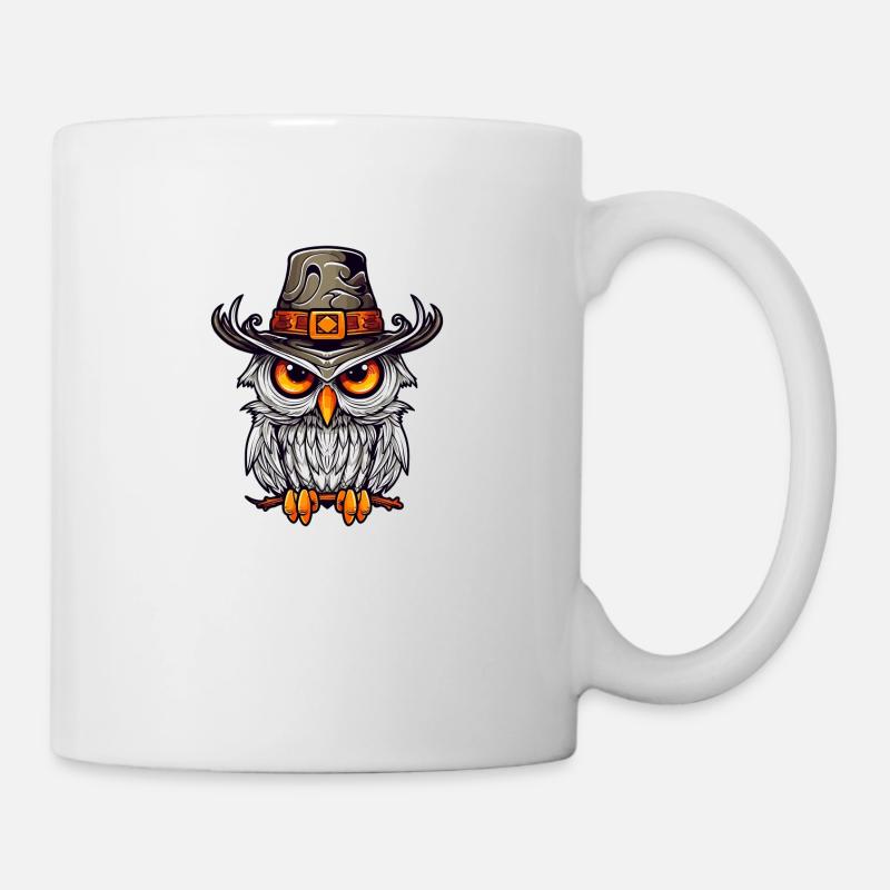 Magic Owl - Mug - white