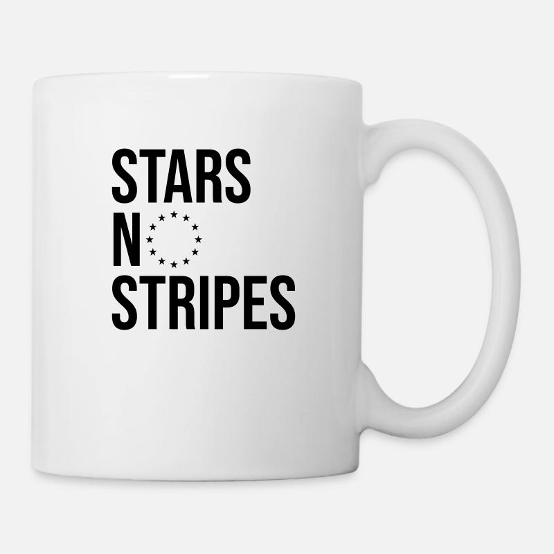 stars no stripes - Mug - white
