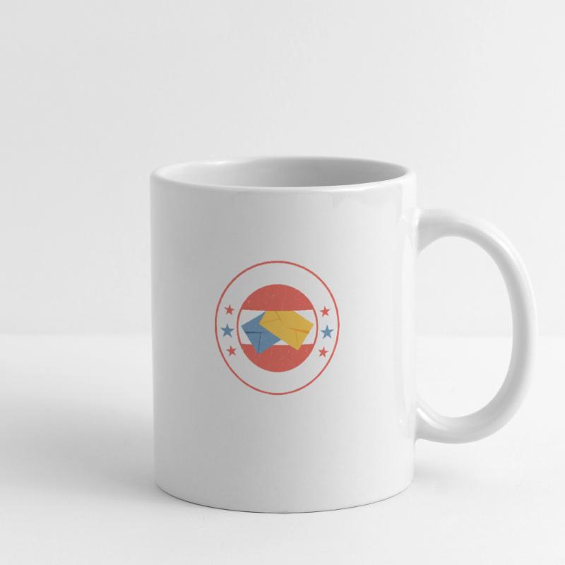 First Class Mail Lady Mail Postal Worker Tasse
