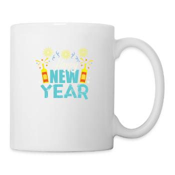Nouvel An 5 - Mug blanc - blanc - Droite