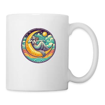 Déesse de la Lune - Mug blanc - blanc - Droite