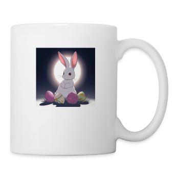 Hasenglück – Ostern Pur - Tasse - Weiß - Rechts