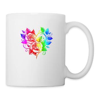 The Beauty Of The Red Rose A Timeless Symbol Love - Mug - white - Right