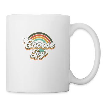 Choose joy - Tasse - Weiß - Rechts
