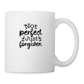 Not perfect, forgiven - Mug - white - Right