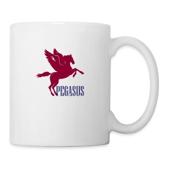 Pegasus - The winged horse // URBAN STREETWEAR - Mug - white - Right