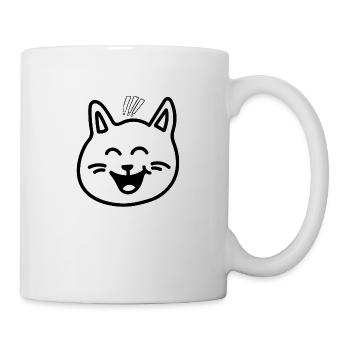 chat - Mug blanc - blanc - Droite