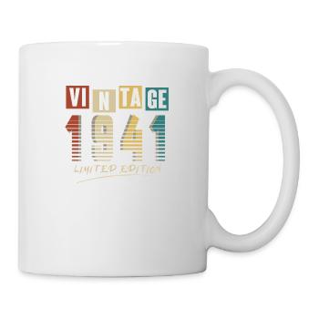 1941 Jahrgang 1941 Jahrgang 19484 Jahre. Jahr - Tasse - Weiß - Rechts