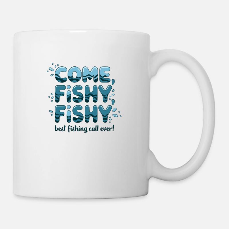 Venez poisson poisson - Mug blanc - blanc