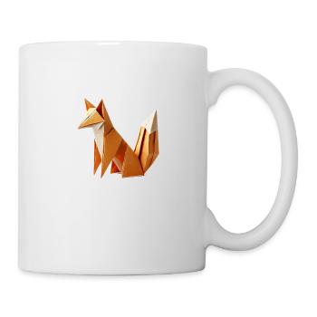 Fox Origami - Mug - white - Right
