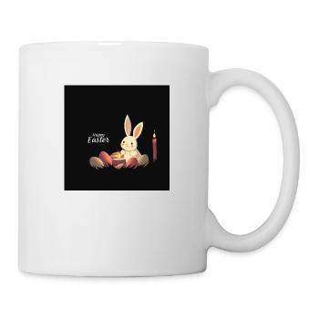 Hoppelhase & Ostertraum - Tasse - Weiß - Rechts