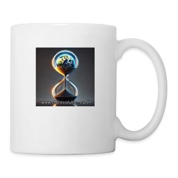 Hourglass (A) with vision - Mug - white - Right