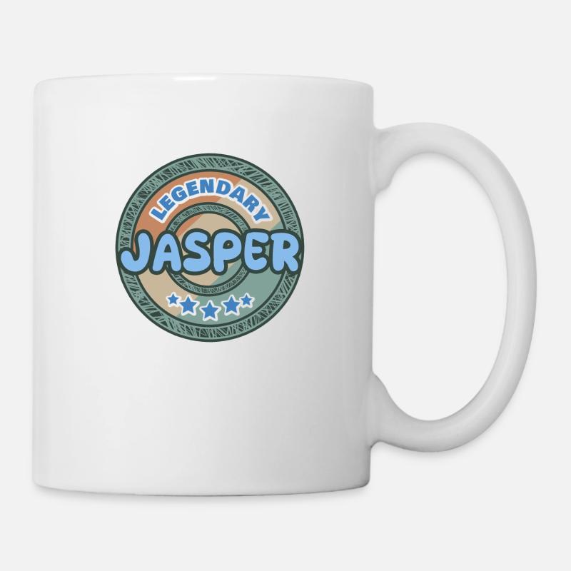 Jasper - Tasse - Weiß