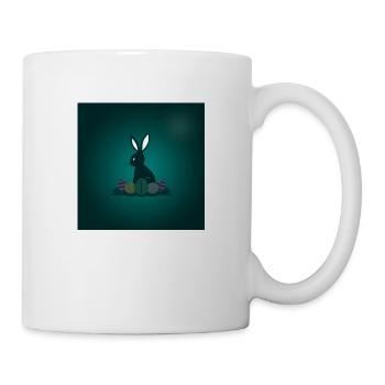 Hasi, der Eierkönig - Tasse - Weiß - Rechts