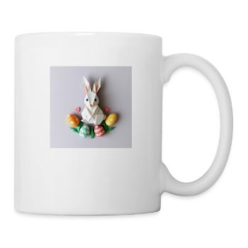 Das große Hasenhüpfen - Tasse - Weiß - Rechts
