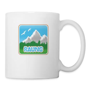 Raung as a mountain sport - Mug - white - Right