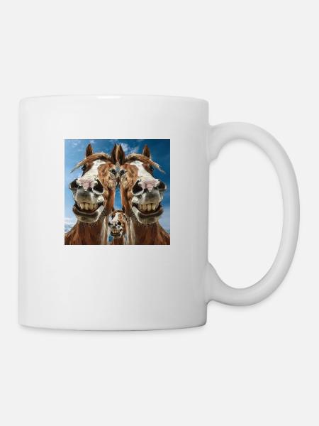 Familie Pferdinand - Tasse - Weiß