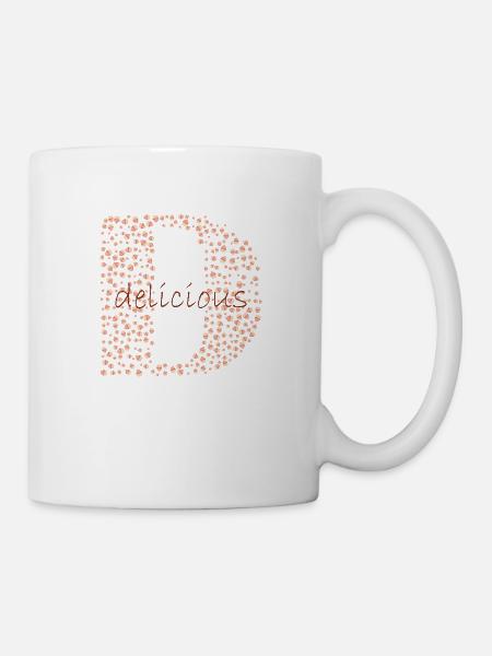 Delicious - Tasse - Weiß