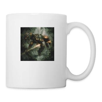 Guerrier de science-fiction - Mug blanc - blanc - Droite