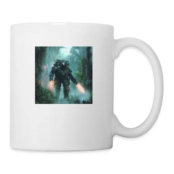 Sci Fi Warrior1 - Mug - white - Right
