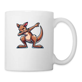 Dabbing kangourou - Mug blanc - blanc - Droite