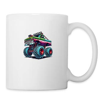 camion - Mug blanc - blanc - Droite