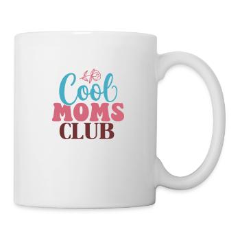 Cool Moms Club – Motherhood in Style - Mug - white - Right