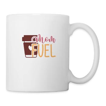 Mom Fuel – Powered by Love and Coffee - Mug - white - Right