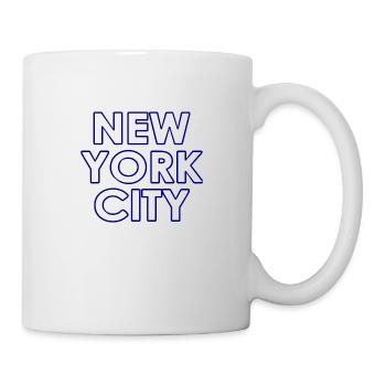 New York City - NYC - NY - Manhattan - Brooklyn - Mug - white - Right