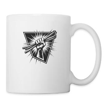 Drum Drummer - Mug - white - Right