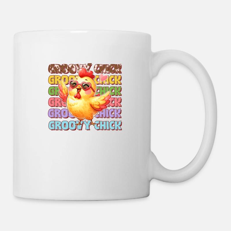 Pâques Pâques Lapin Veille de Pâques Dimanche de Pâques Oeuf de Pâques Printemps - Mug blanc - blanc