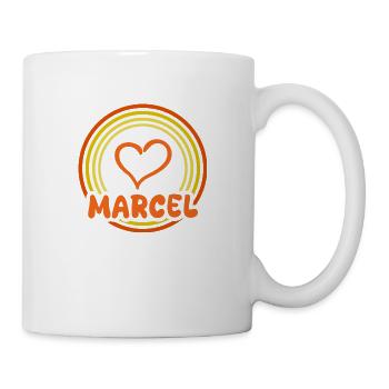 Marcel - Mug blanc - blanc - Droite