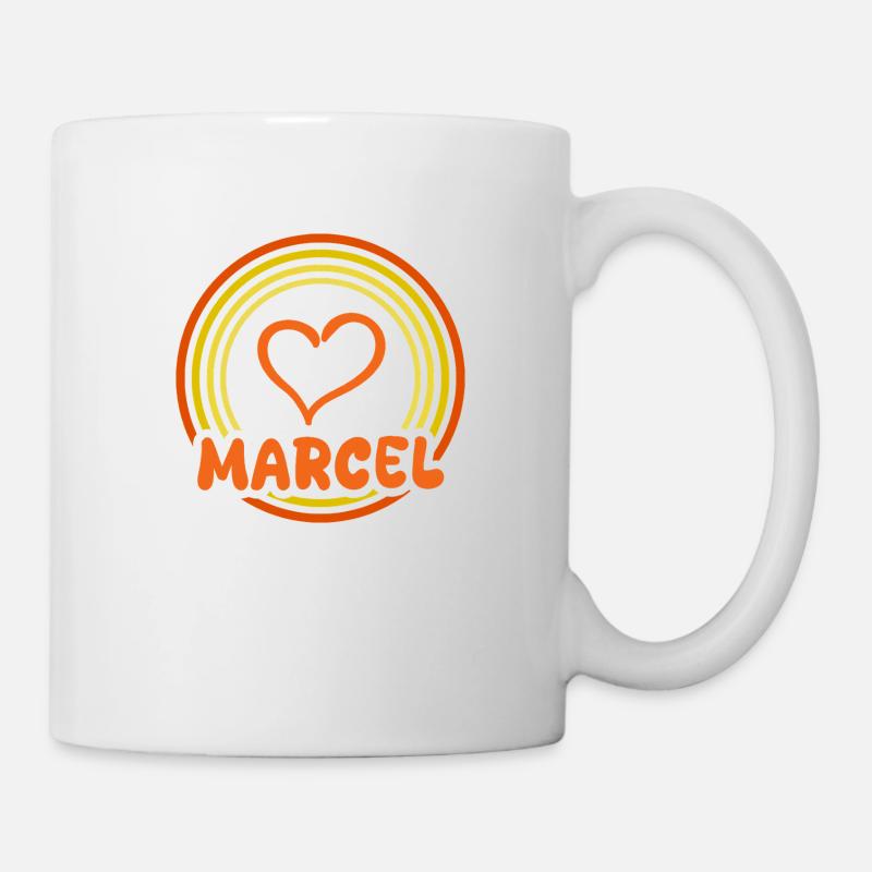Marcel - Tasse - Weiß