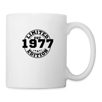 1977 Limitierte Auflage - Tasse - Weiß - Rechts