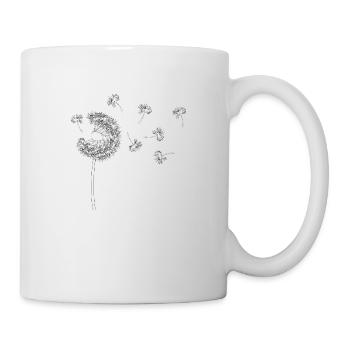 Pusteblume - Tasse - Weiß - Rechts