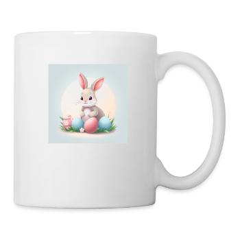 „Ostermagie für dich!“ - Tasse - Weiß - Rechts