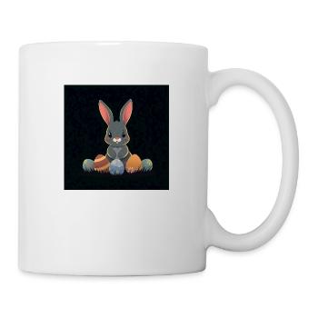 „Das süßeste Osterdesign!“ - Tasse - Weiß - Rechts