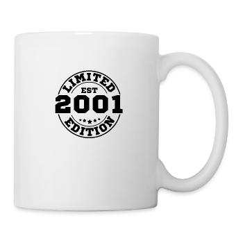 2001 Limitierte Auflage - Tasse - Weiß - Rechts