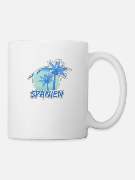 Spanien - Tasse - Weiß